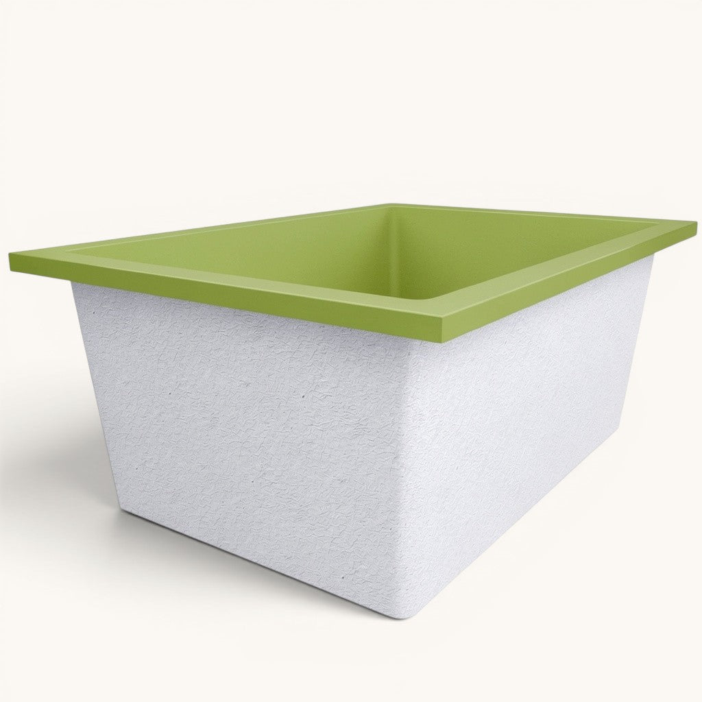 1500 x 1050 Deep Soaking Tub – 600mm Depth – Wide Rectangular – Omnitub