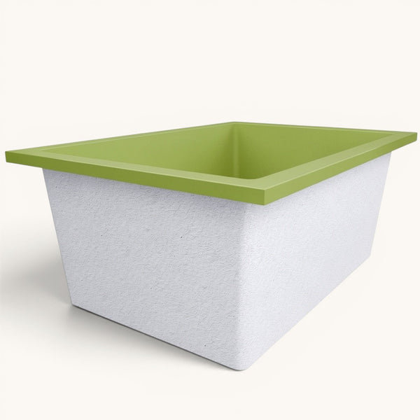 1500 x 1050 Deep Soaking Tub – 600mm Depth – Wide Rectangular – Omnitub
