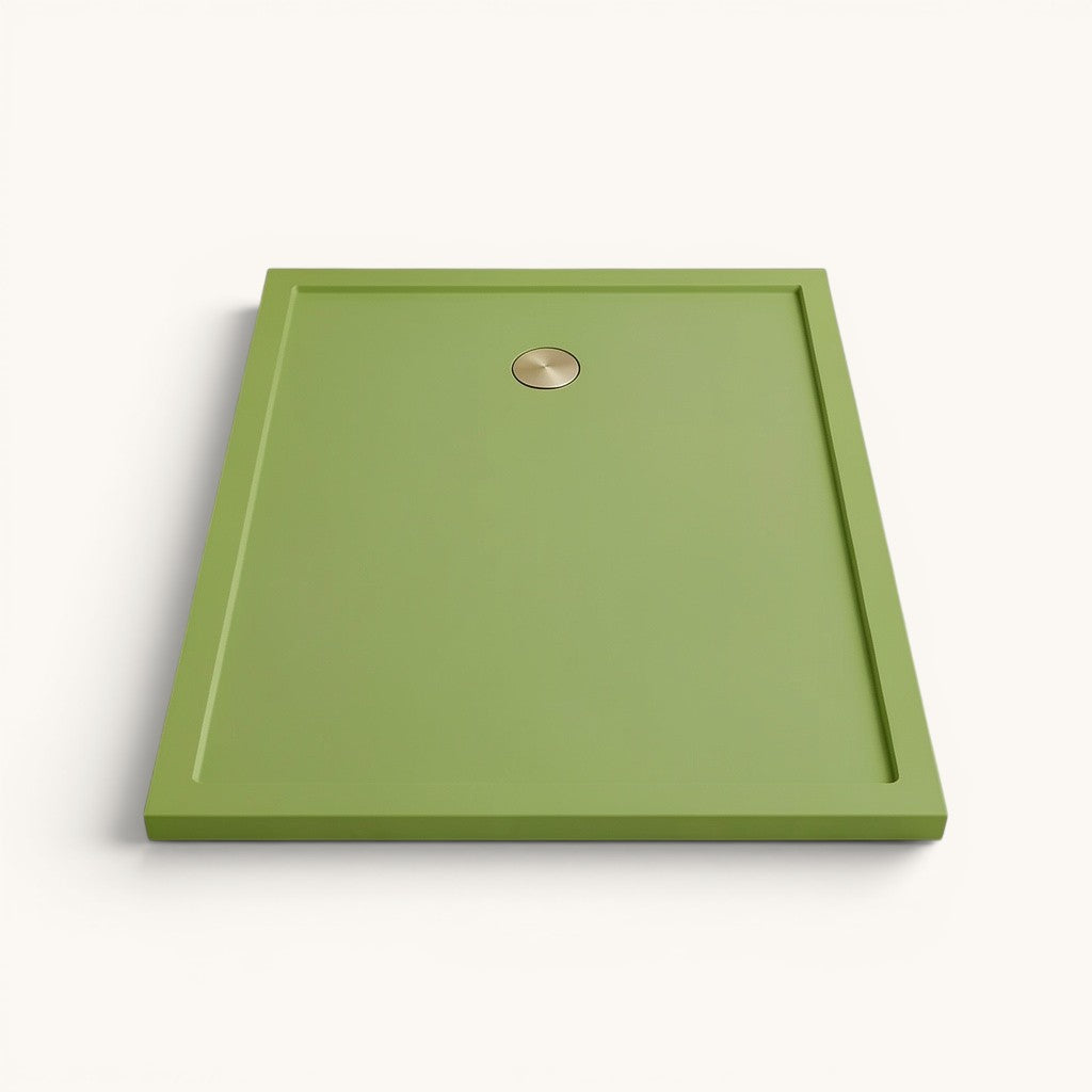 1100 x 800 Rectangular Shower Tray – 35mm Slim Non-Slip | Omnitub