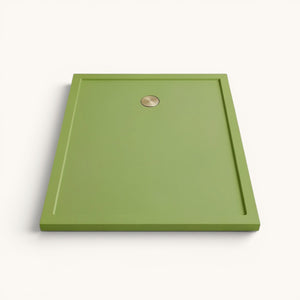 1100 x 800 Rectangular Shower Tray – 35mm Slim Non-Slip | Omnitub