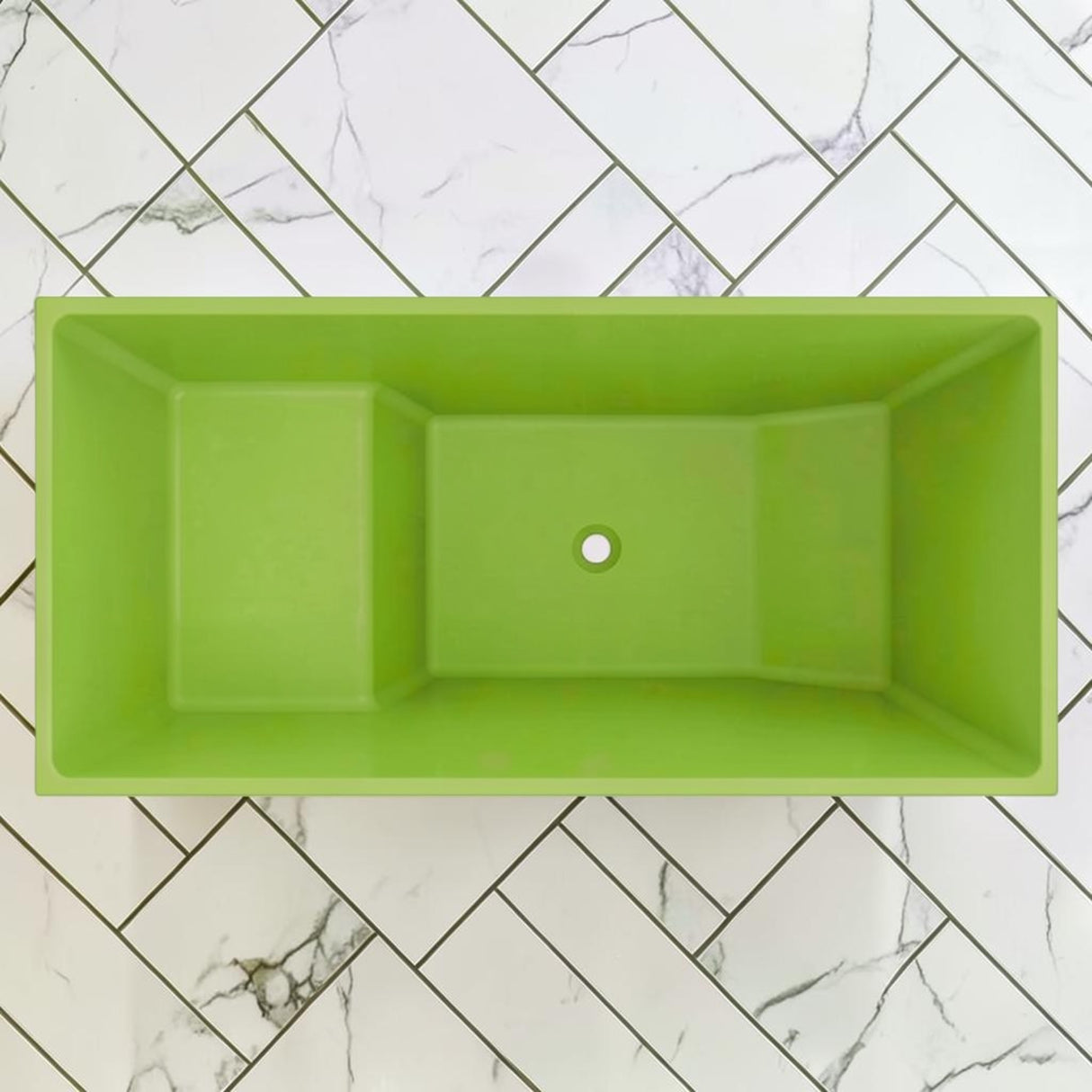 1350 x 700 Seated Soaking Tub – 1000mm Depth – Rectangular – Omnitub