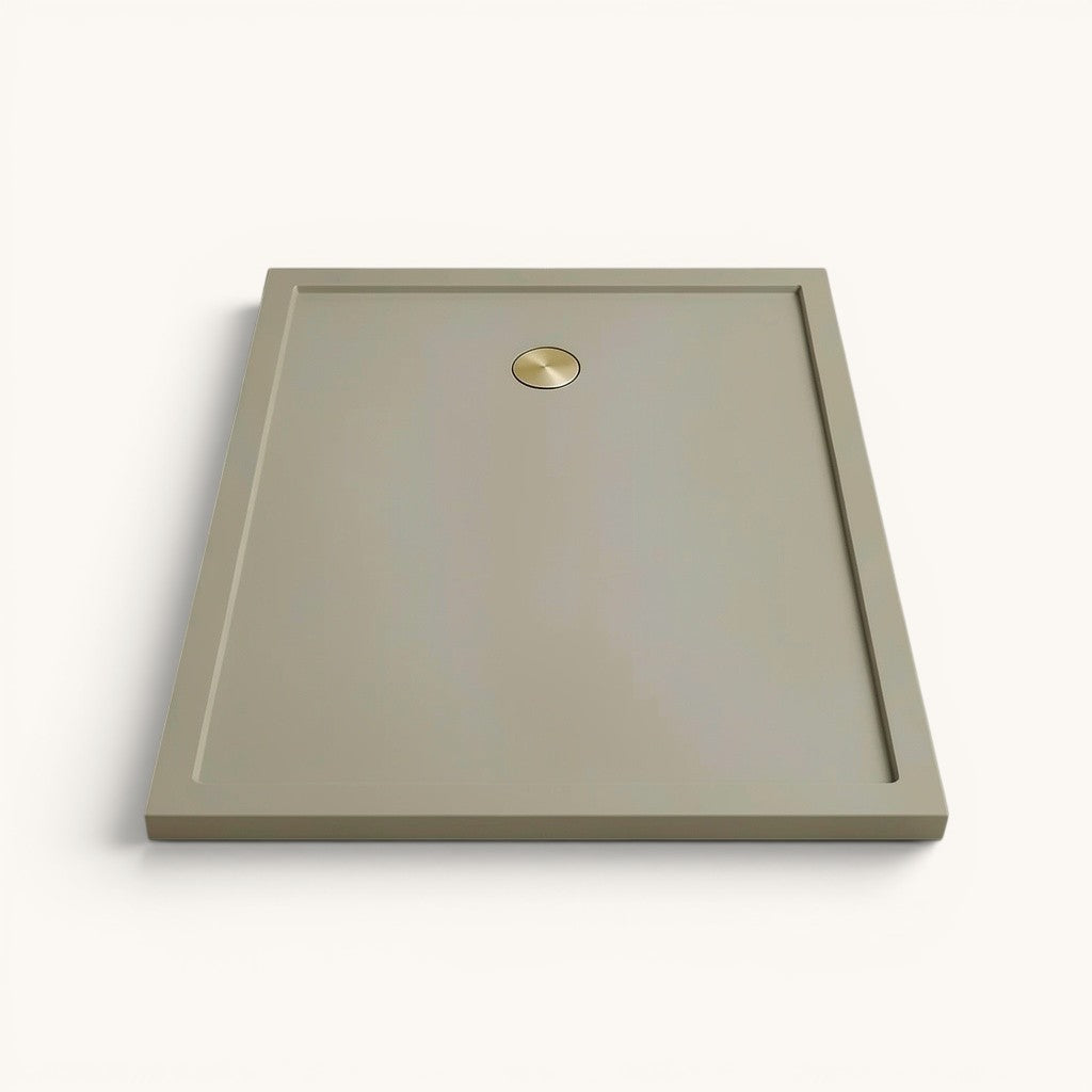 1100 x 800 Rectangular Shower Tray – 35mm Slim Non-Slip | Omnitub