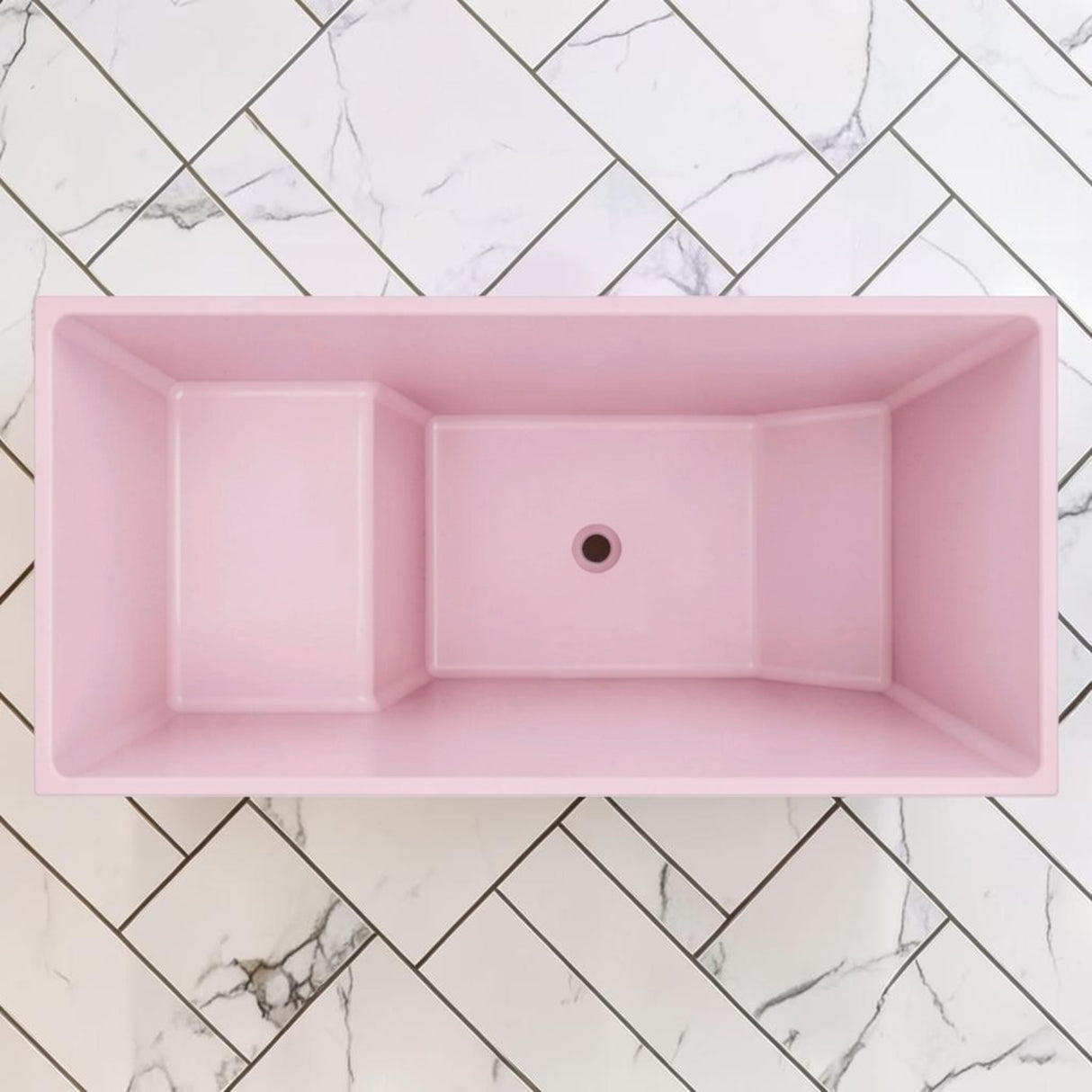 1350 x 700 Seated Soaking Tub – 1000mm Depth – Rectangular – Omnitub