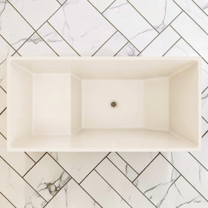 1350 x 700 Seated Soaking Tub – 1000mm Depth – Rectangular – Omnitub