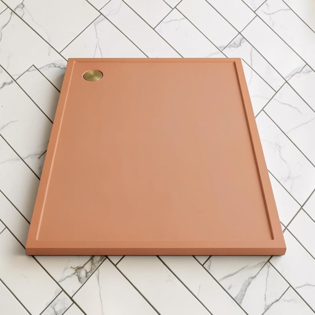 Omnitub 2000 x 1000 rectangular shower tray 35mm slim non-slip - product detail