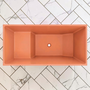 1350 x 700 Seated Soaking Tub – 1000mm Depth – Rectangular – Omnitub