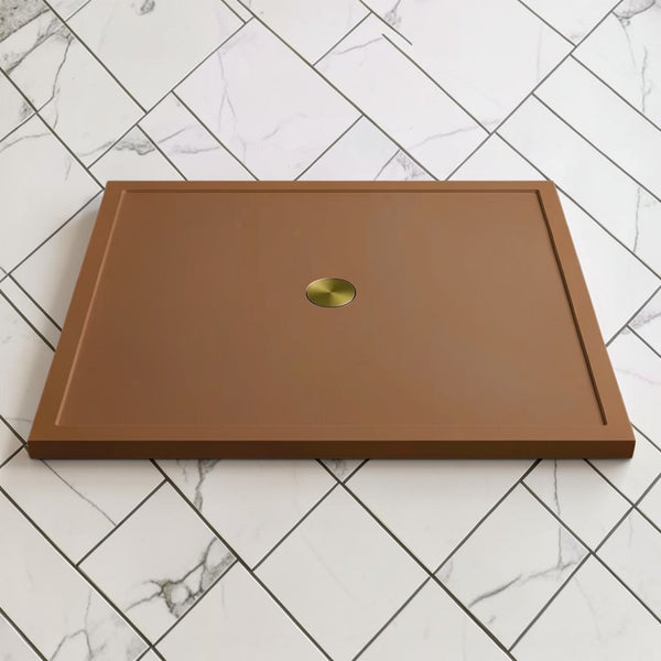 Omnitub 1500 x 1500 square shower tray 35mm slim non-slip - bathroom installation