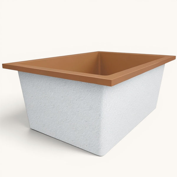 1500 x 1050 Deep Soaking Tub – 600mm Depth – Wide Rectangular – Omnitub