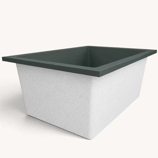 1500 x 1050 Deep Soaking Tub – 600mm Depth – Wide Rectangular – Omnitub