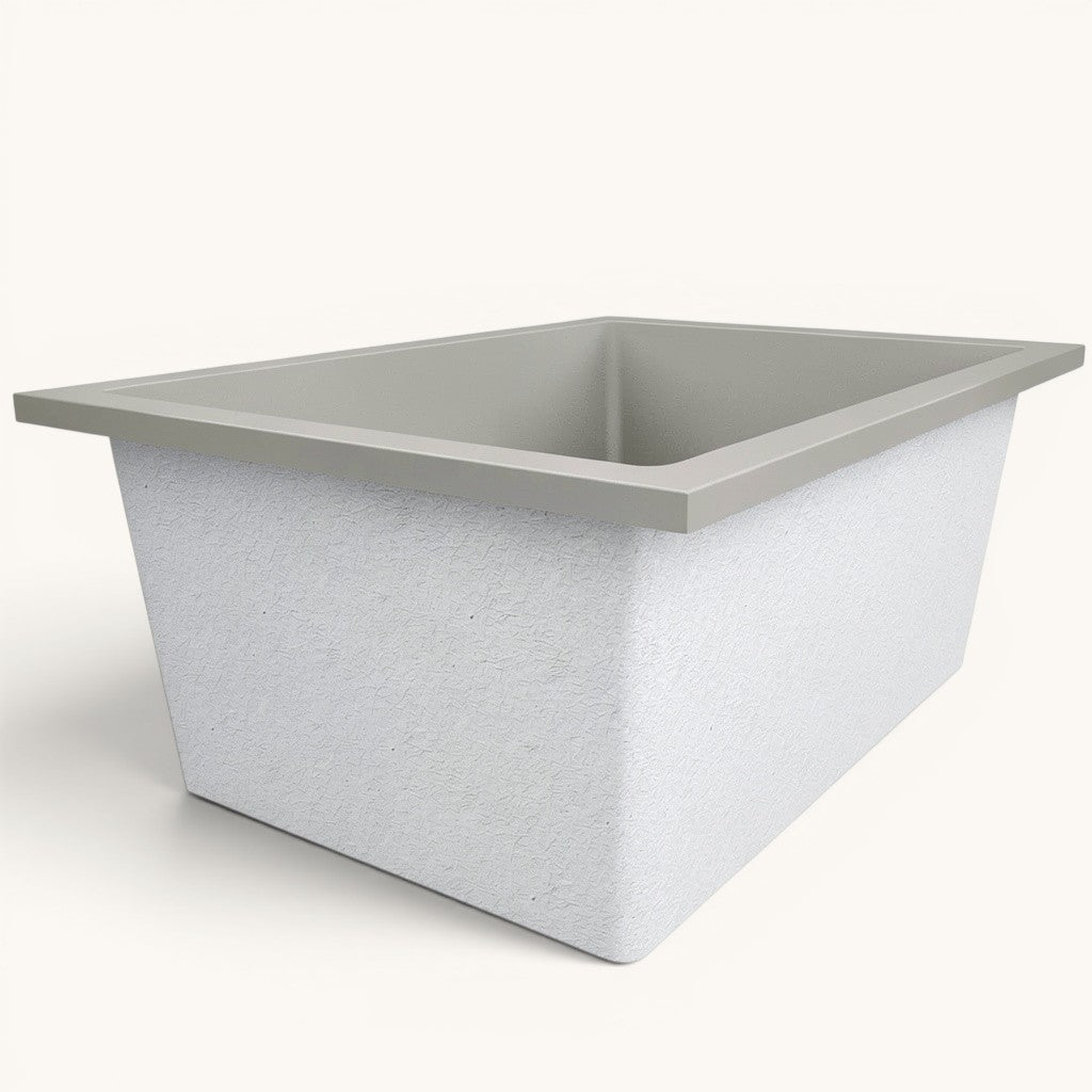 1500 x 1050 Deep Soaking Tub – 600mm Depth – Wide Rectangular – Omnitub
