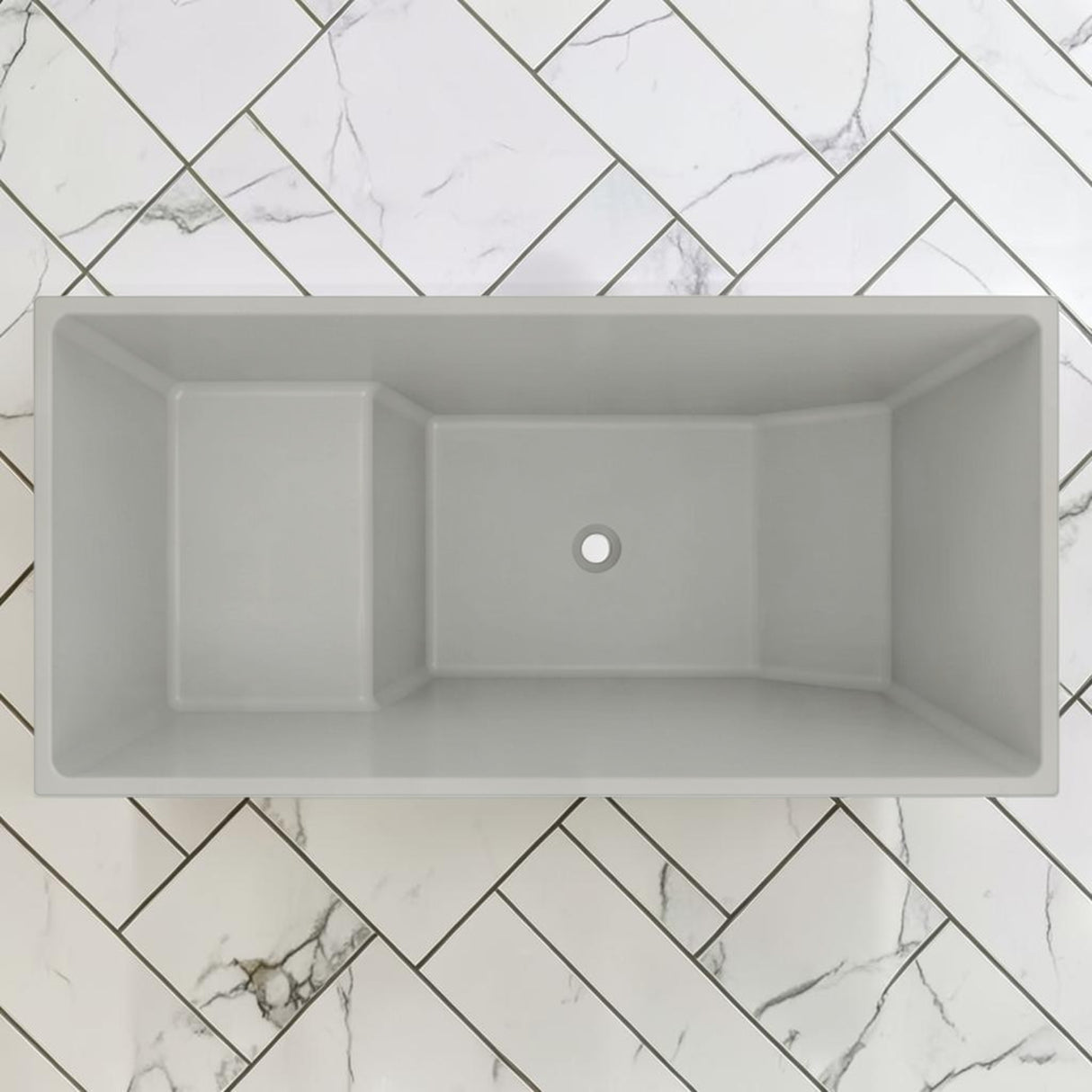 1350 x 700 Seated Soaking Tub – 1000mm Depth – Rectangular – Omnitub