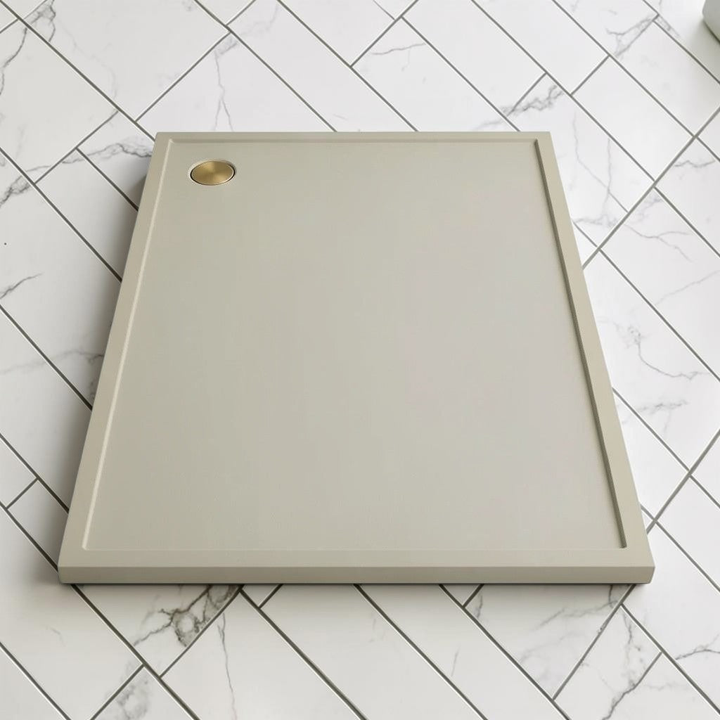 Omnitub 2000 x 1000 rectangular shower tray 35mm slim non-slip - underside detail