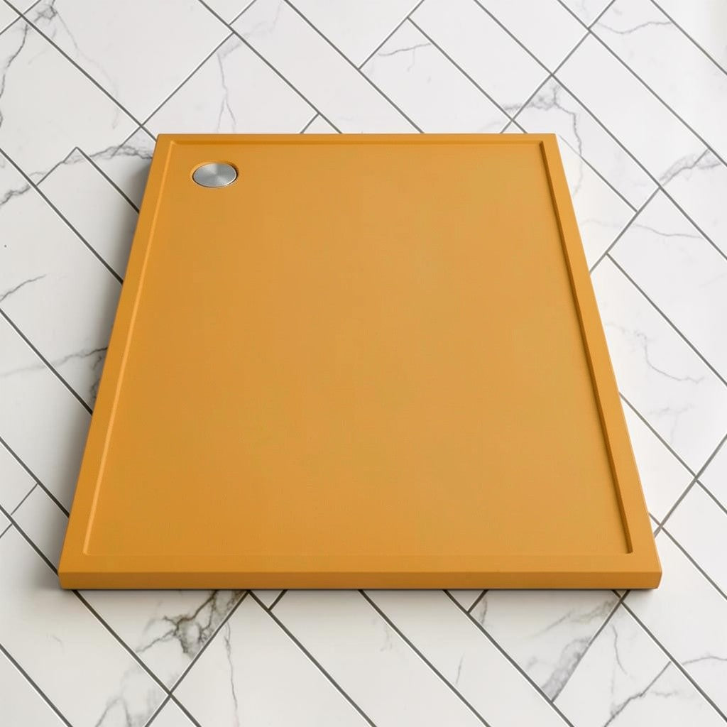 Omnitub 2000 x 1000 rectangular shower tray 35mm slim non-slip - lifestyle setting