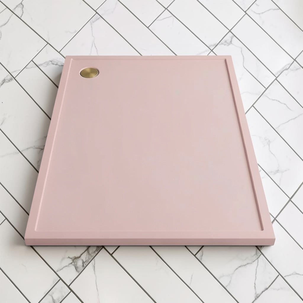 Omnitub 2000 x 1000 rectangular shower tray 35mm slim non-slip - main product view