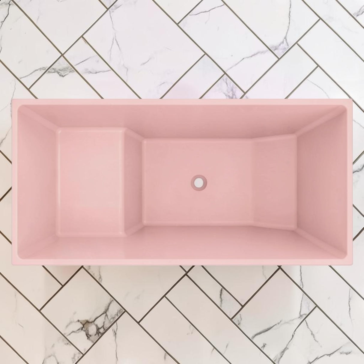 1350 x 700 Seated Soaking Tub – 1000mm Depth – Rectangular – Omnitub