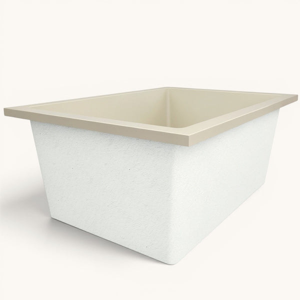 1500 x 1050 Deep Soaking Tub – 600mm Depth – Wide Rectangular – Omnitub