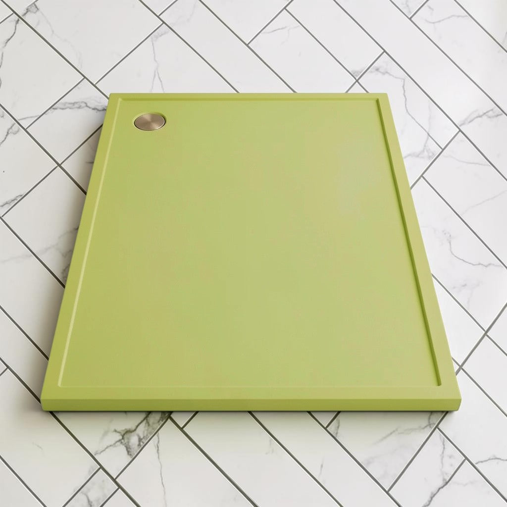 Omnitub 2000 x 1000 rectangular shower tray 35mm slim non-slip - interior detail