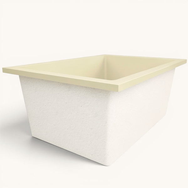 1500 x 1050 Deep Soaking Tub – 600mm Depth – Wide Rectangular – Omnitub