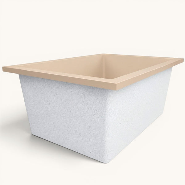 1500 x 1050 Deep Soaking Tub – 600mm Depth – Wide Rectangular – Omnitub