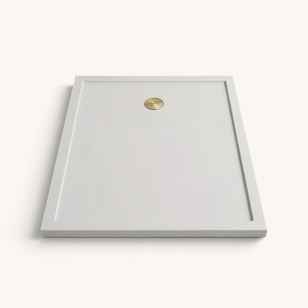 1100 x 800 Rectangular Shower Tray – 35mm Slim Non-Slip | Omnitub