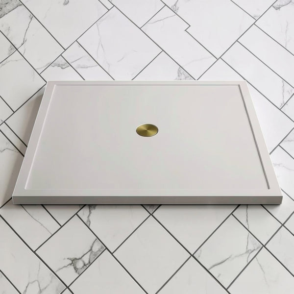 Omnitub 1500 x 1500 square shower tray 35mm slim non-slip - interior detail