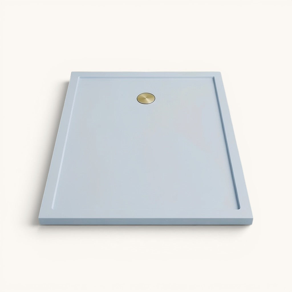 1100 x 800 Rectangular Shower Tray – 35mm Slim Non-Slip | Omnitub