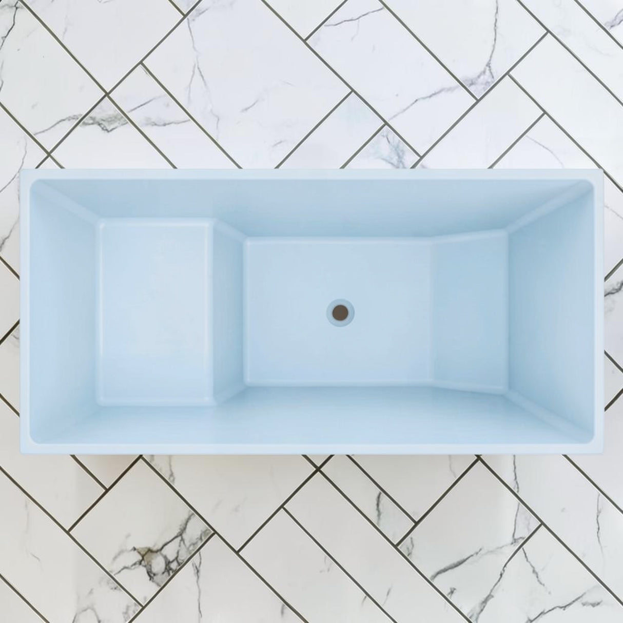 1350 x 700 Seated Soaking Tub – 1000mm Depth – Rectangular – Omnitub