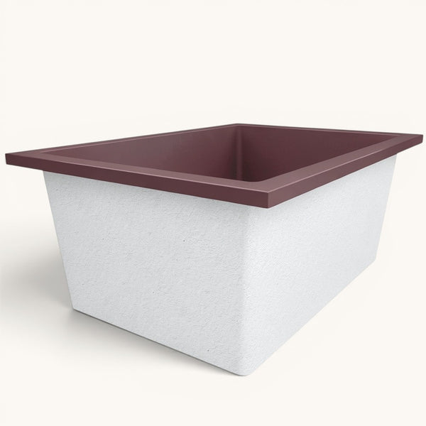 1500 x 1050 Deep Soaking Tub – 600mm Depth – Wide Rectangular – Omnitub