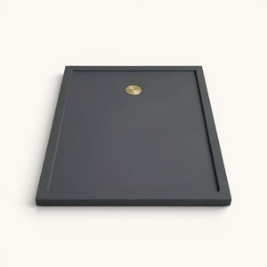 1100 x 800 Rectangular Shower Tray – 35mm Slim Non-Slip | Omnitub