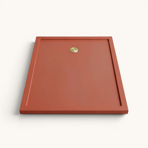 1100 x 800 Rectangular Shower Tray – 35mm Slim Non-Slip | Omnitub