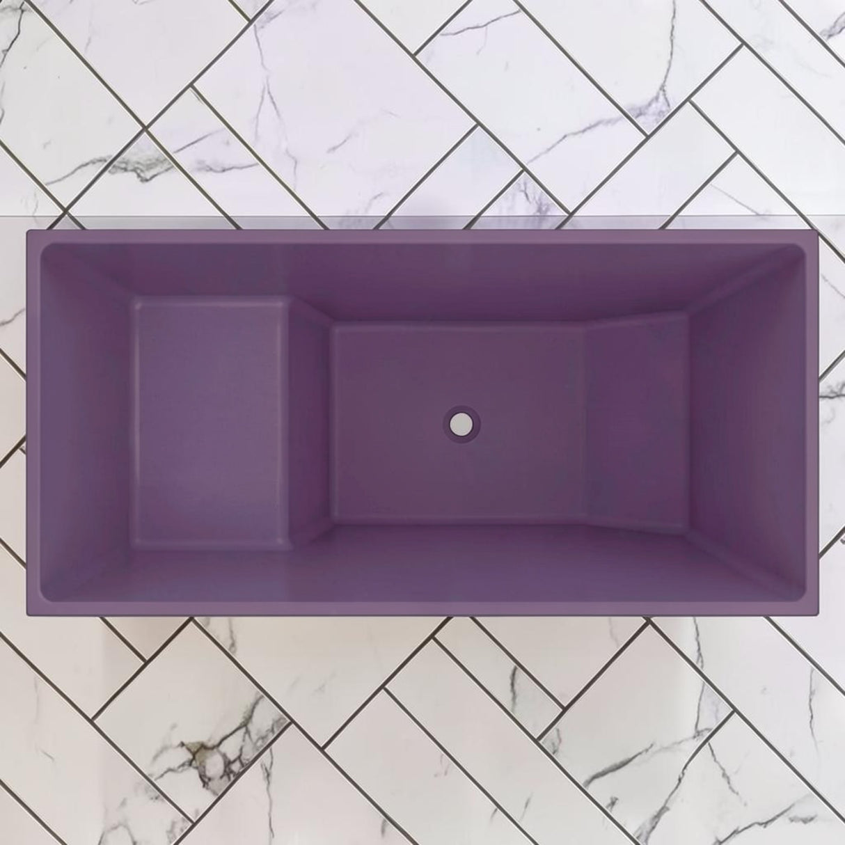 1350 x 700 Seated Soaking Tub – 1000mm Depth – Rectangular – Omnitub