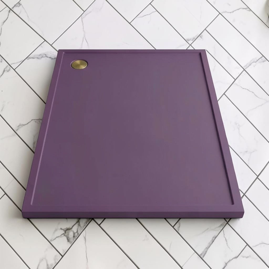 Omnitub 2000 x 1000 rectangular shower tray 35mm slim non-slip - feature highlight