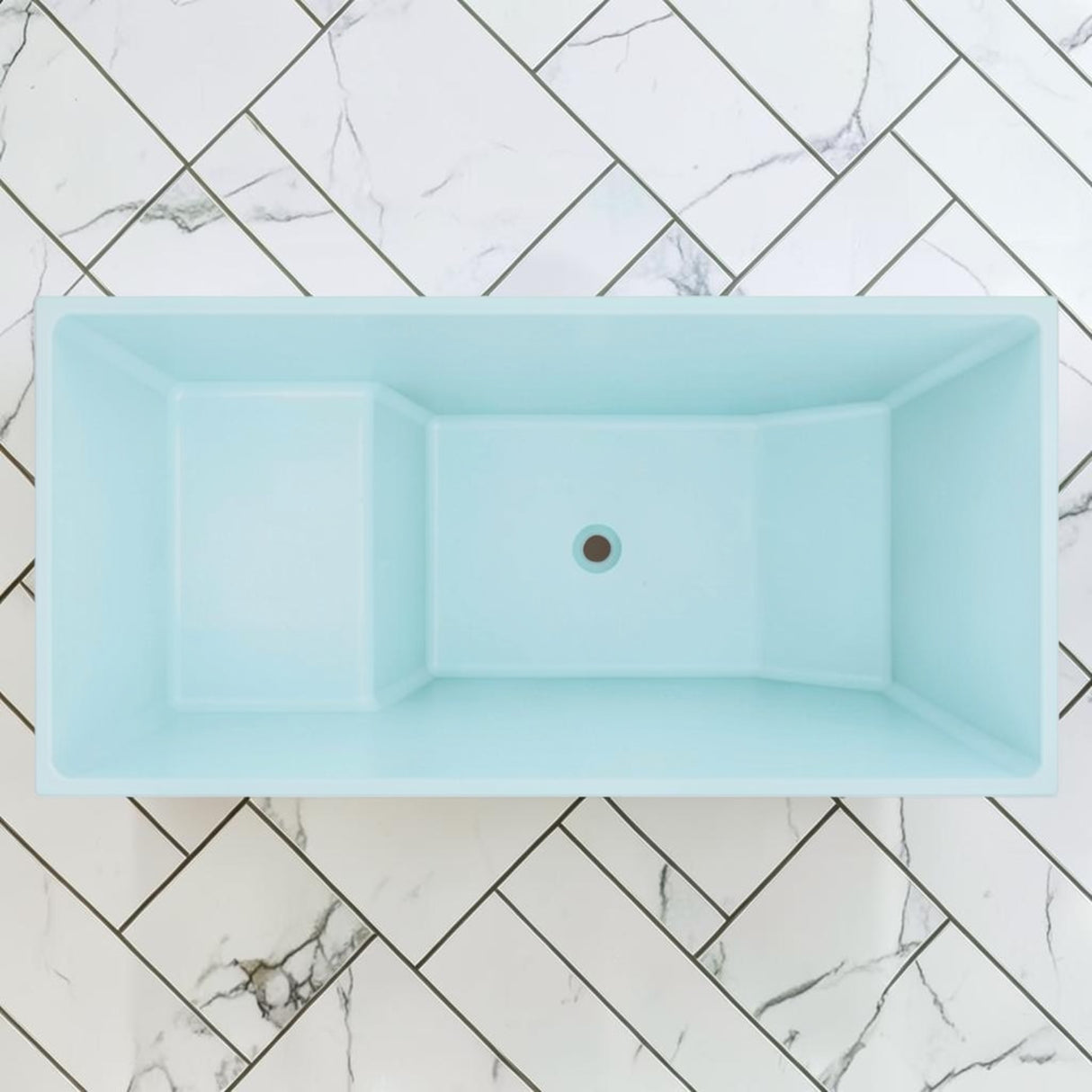 1350 x 700 Seated Soaking Tub – 1000mm Depth – Rectangular – Omnitub