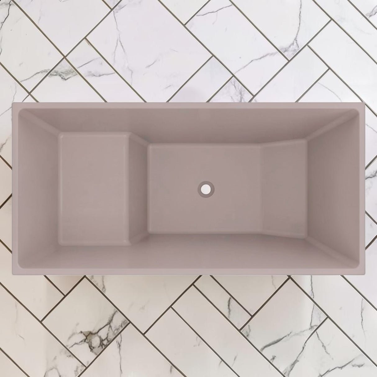 1350 x 700 Seated Soaking Tub – 1000mm Depth – Rectangular – Omnitub