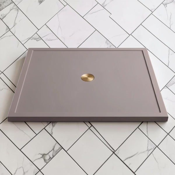 Omnitub 1500 x 1500 square shower tray 35mm slim non-slip - underside detail