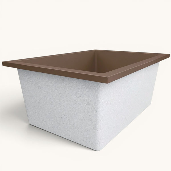 1500 x 1050 Deep Soaking Tub – 600mm Depth – Wide Rectangular – Omnitub