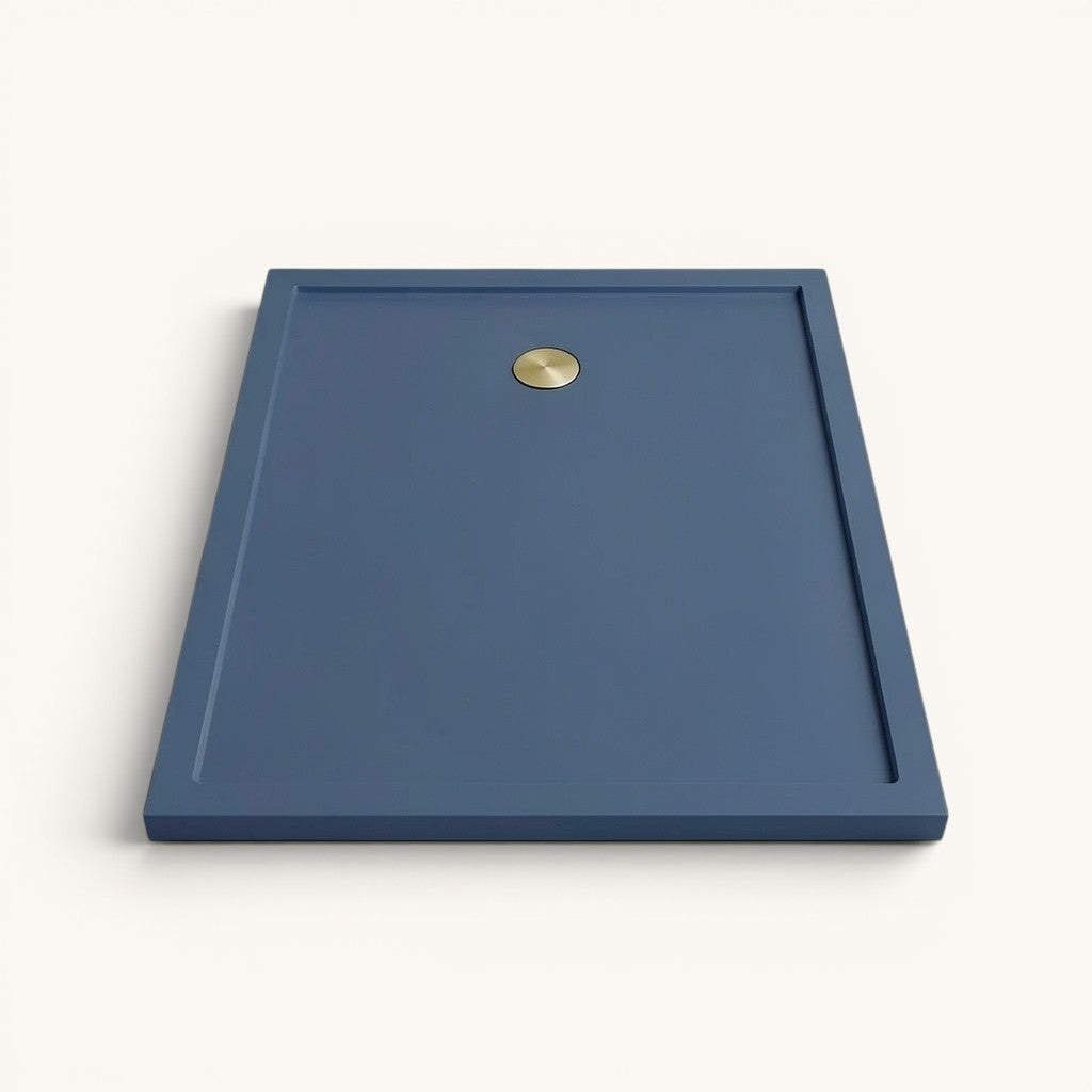 1100 x 800 Rectangular Shower Tray – 35mm Slim Non-Slip | Omnitub