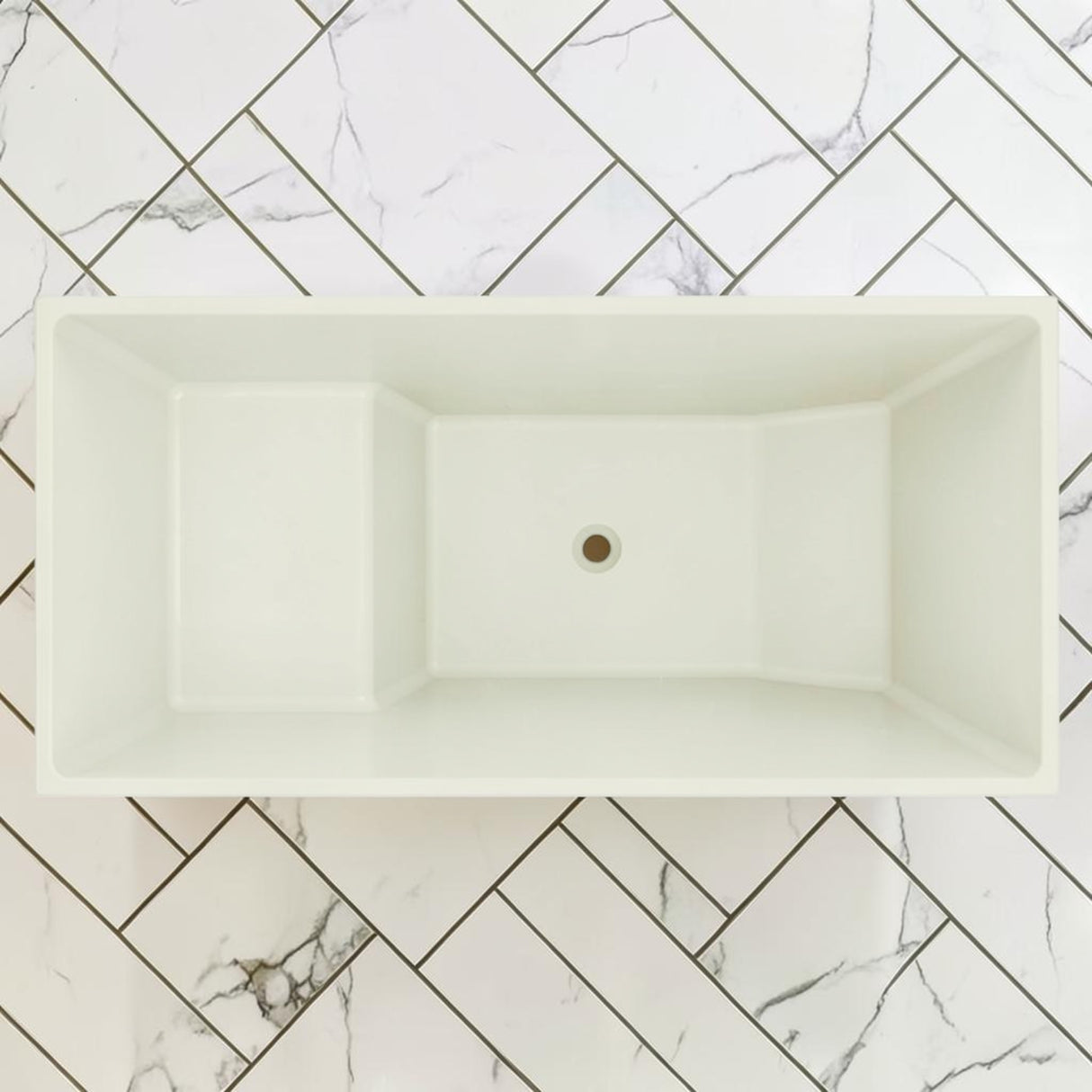 1350 x 700 Seated Soaking Tub – 1000mm Depth – Rectangular – Omnitub