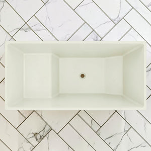 1350 x 700 Seated Soaking Tub – 1000mm Depth – Rectangular – Omnitub