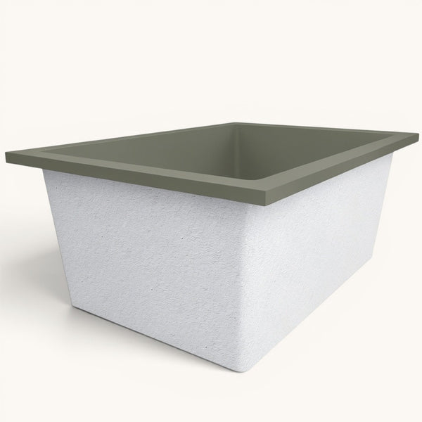 1500 x 1050 Deep Soaking Tub – 600mm Depth – Wide Rectangular – Omnitub