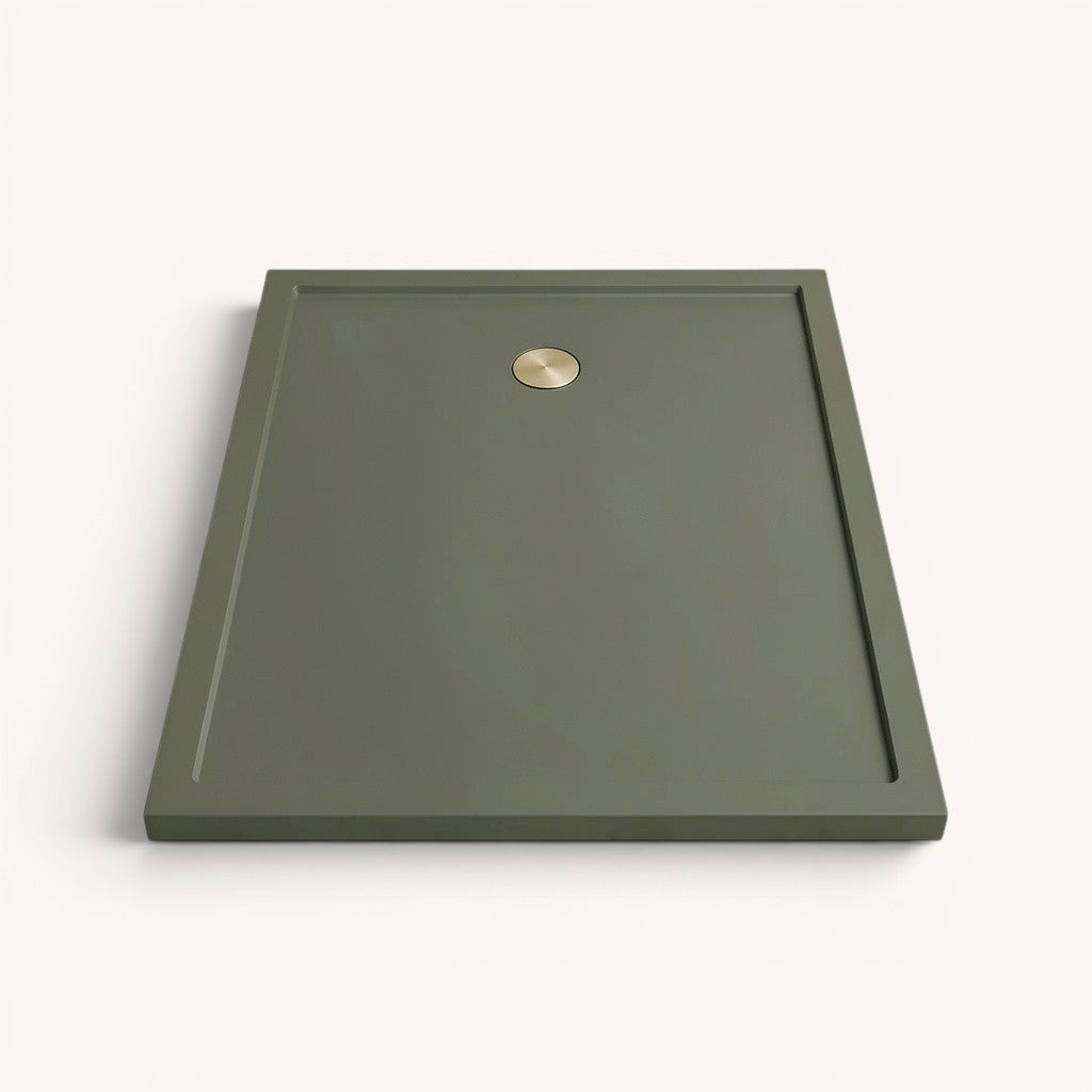 1100 x 800 Rectangular Shower Tray – 35mm Slim Non-Slip | Omnitub