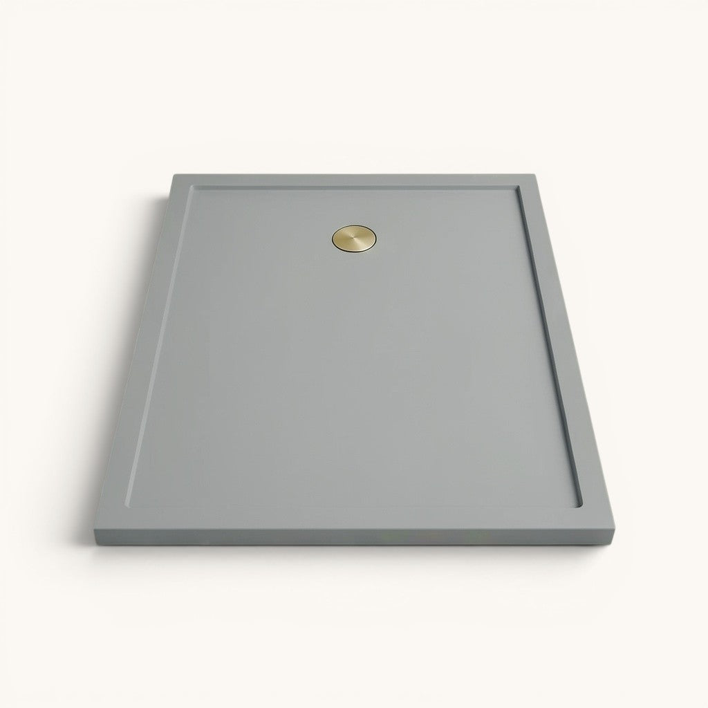 1100 x 800 Rectangular Shower Tray – 35mm Slim Non-Slip | Omnitub