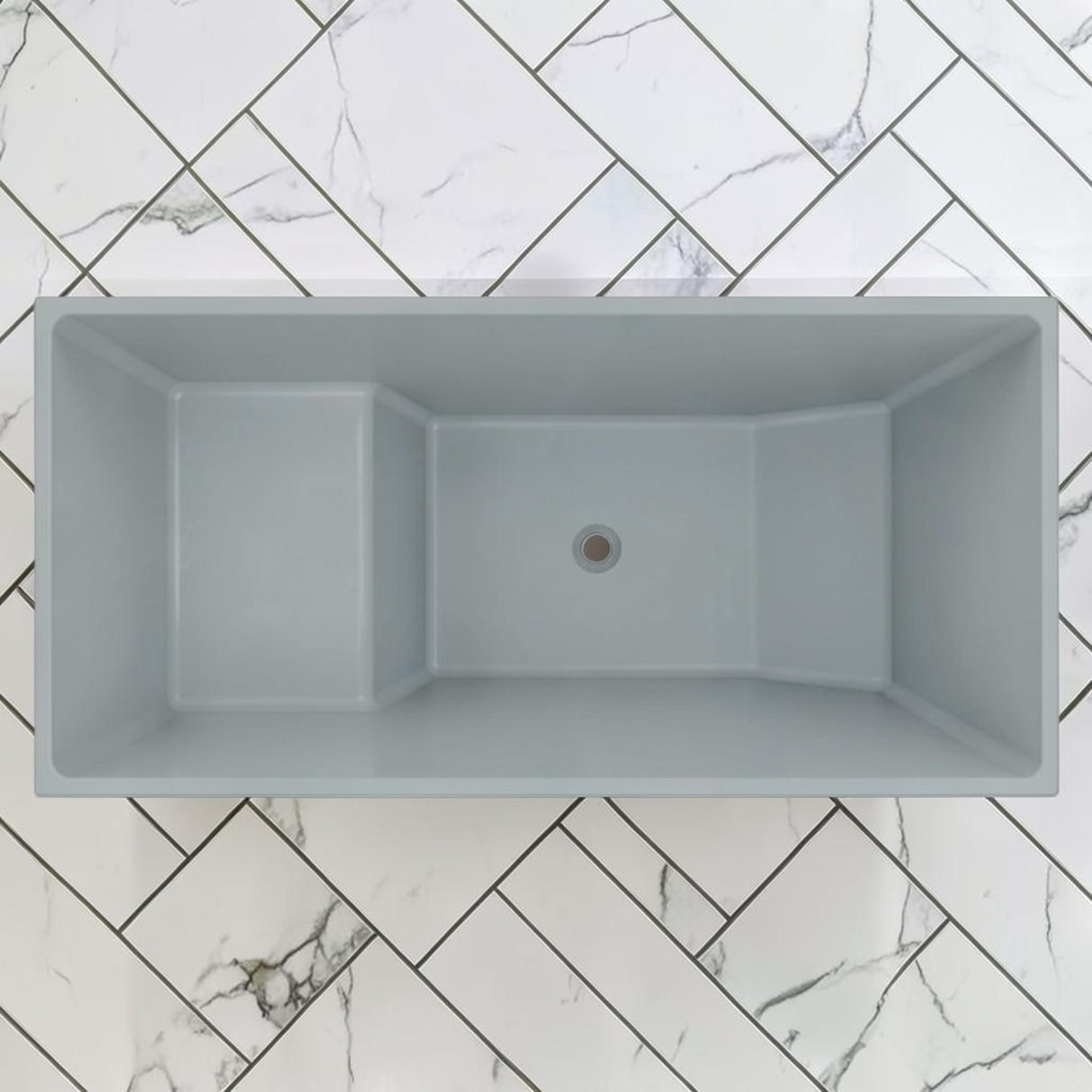 1350 x 700 Seated Soaking Tub – 1000mm Depth – Rectangular – Omnitub