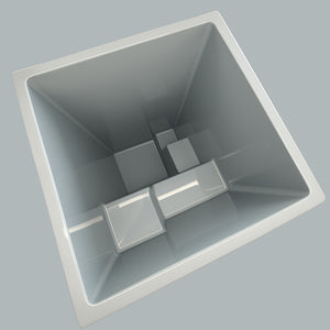 1000 x 1000 x 1500 Stepped
