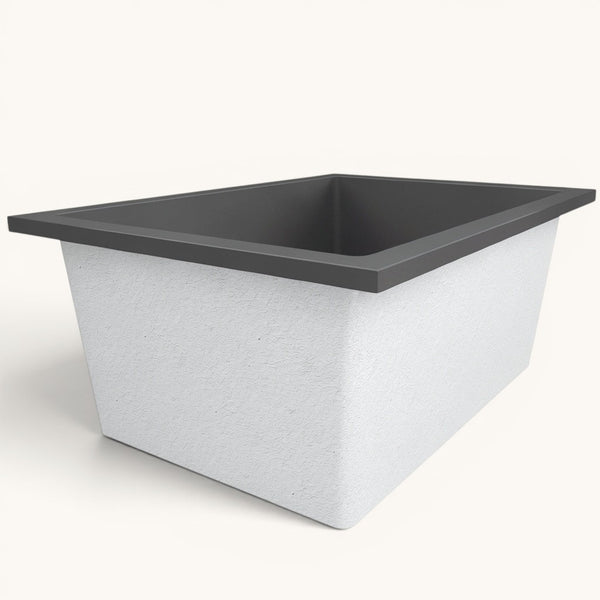 1500 x 1050 Deep Soaking Tub – 600mm Depth – Wide Rectangular – Omnitub