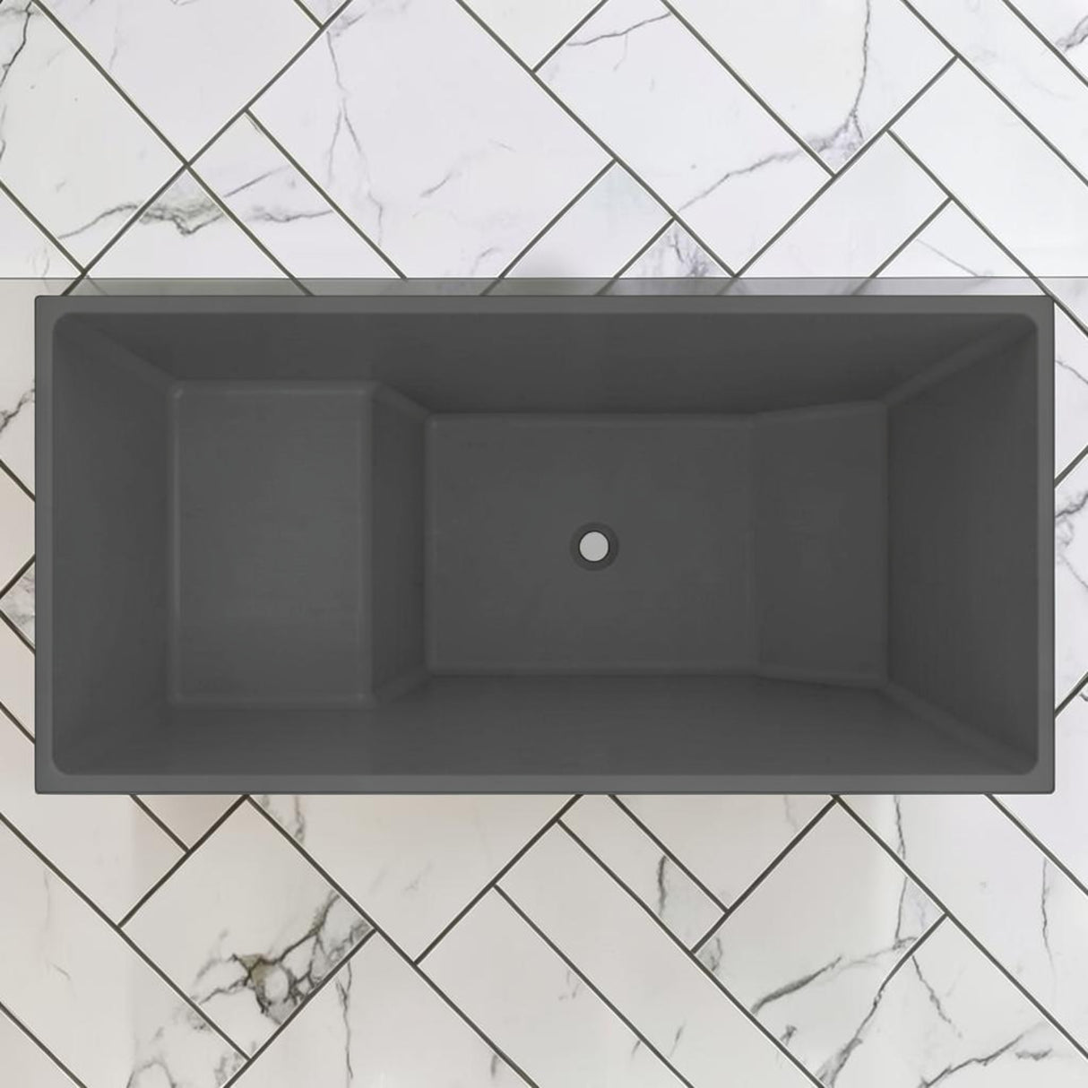 1350 x 700 Seated Soaking Tub – 1000mm Depth – Rectangular – Omnitub