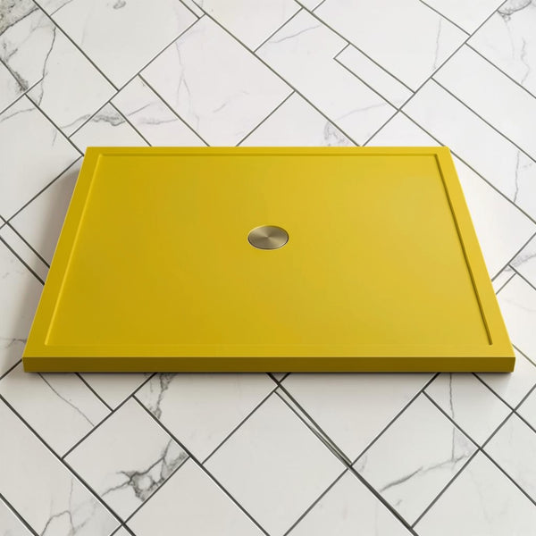 Omnitub 1500 x 1500 square shower tray 35mm slim non-slip - close-up detail