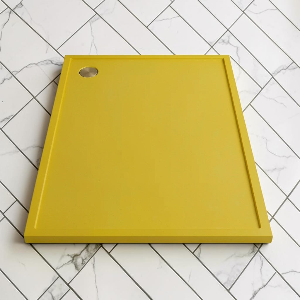 Omnitub 2000 x 1000 rectangular shower tray 35mm slim non-slip - alternate angle