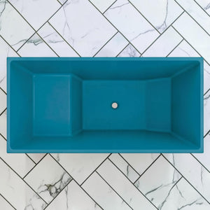 1350 x 700 Seated Soaking Tub – 1000mm Depth – Rectangular – Omnitub