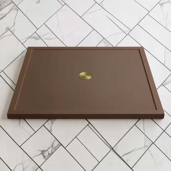 Omnitub 1500 x 1500 square shower tray 35mm slim non-slip - alternate angle
